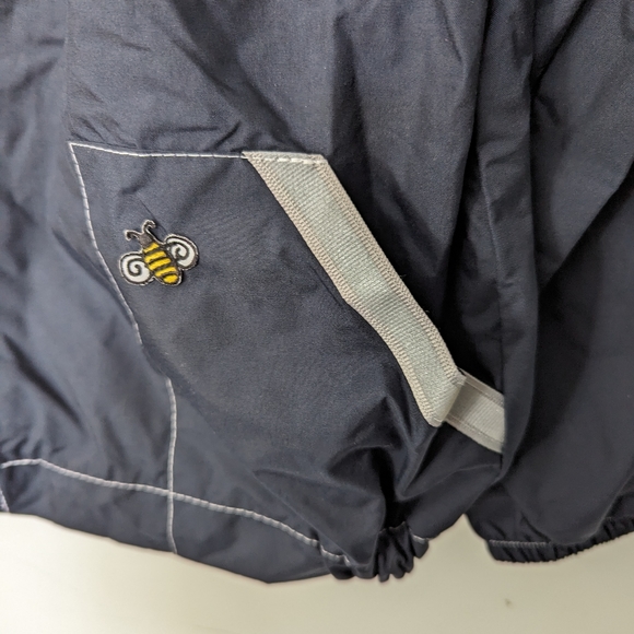 LETTUCE BEE | Rain Jacket, Navy Blue - Picture 6 of 9